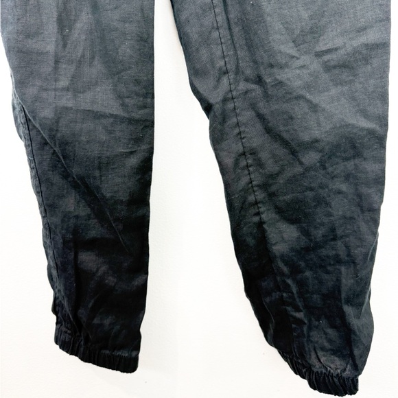 Athleta Cabo Linen Jogger Black Size 2 Womens NWT - Picture 4 of 9